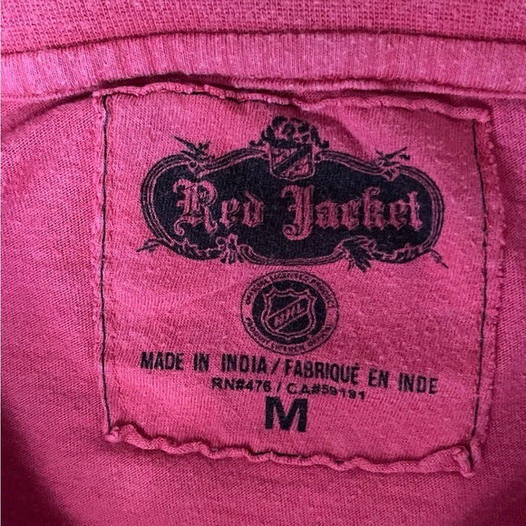 Men’s Medium Red Chicago Blackhawks Short Sleeve Shirt - Picture 4 of 6